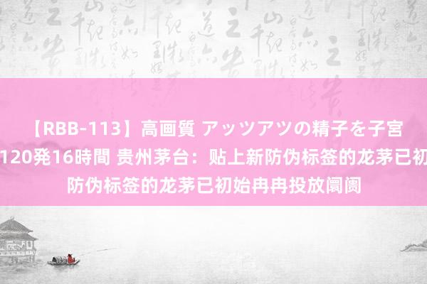 【RBB-113】高画質 アッツアツの精子を子宮に孕ませ中出し120発16時間 贵州茅台：贴上新防伪标签的龙茅已初始冉冉投放阛阓